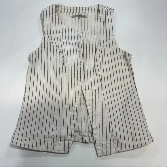Hudson Cutaway Tuxedo Vest striped Large - Picture 3 of 9